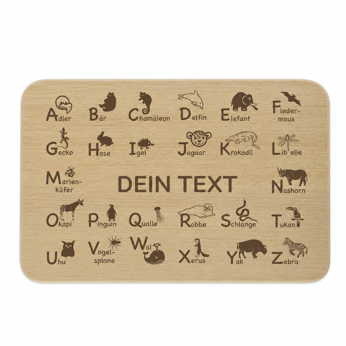 Wooden popsicle sticks, plant labels, craft sticks with custom engraving (10 pieces)