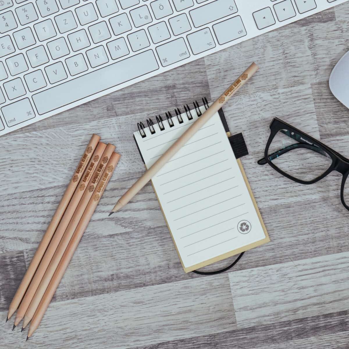 Bleistifte ab 25 Stück (Gravurmaß 80x5 mm) - kinder-druckerei.de