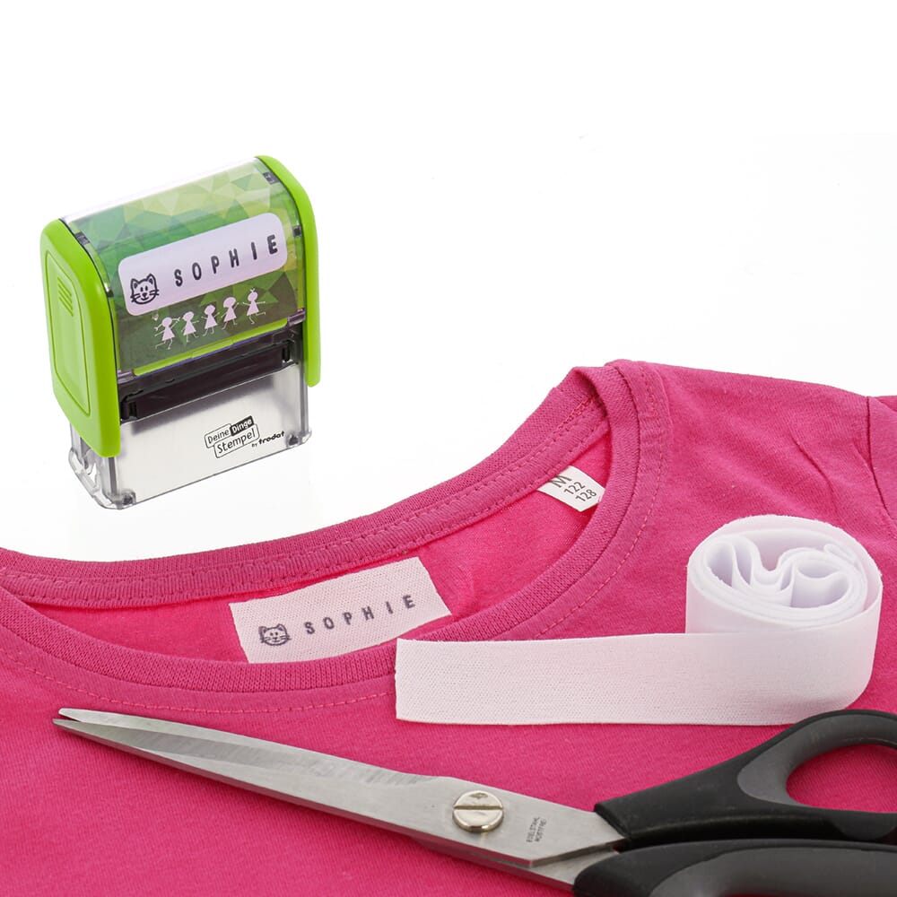 Trodat Deine Dinge Stempel DIY (zum Selbersetzen/ Typo, 37x14 mm) - kinder-druckerei.de