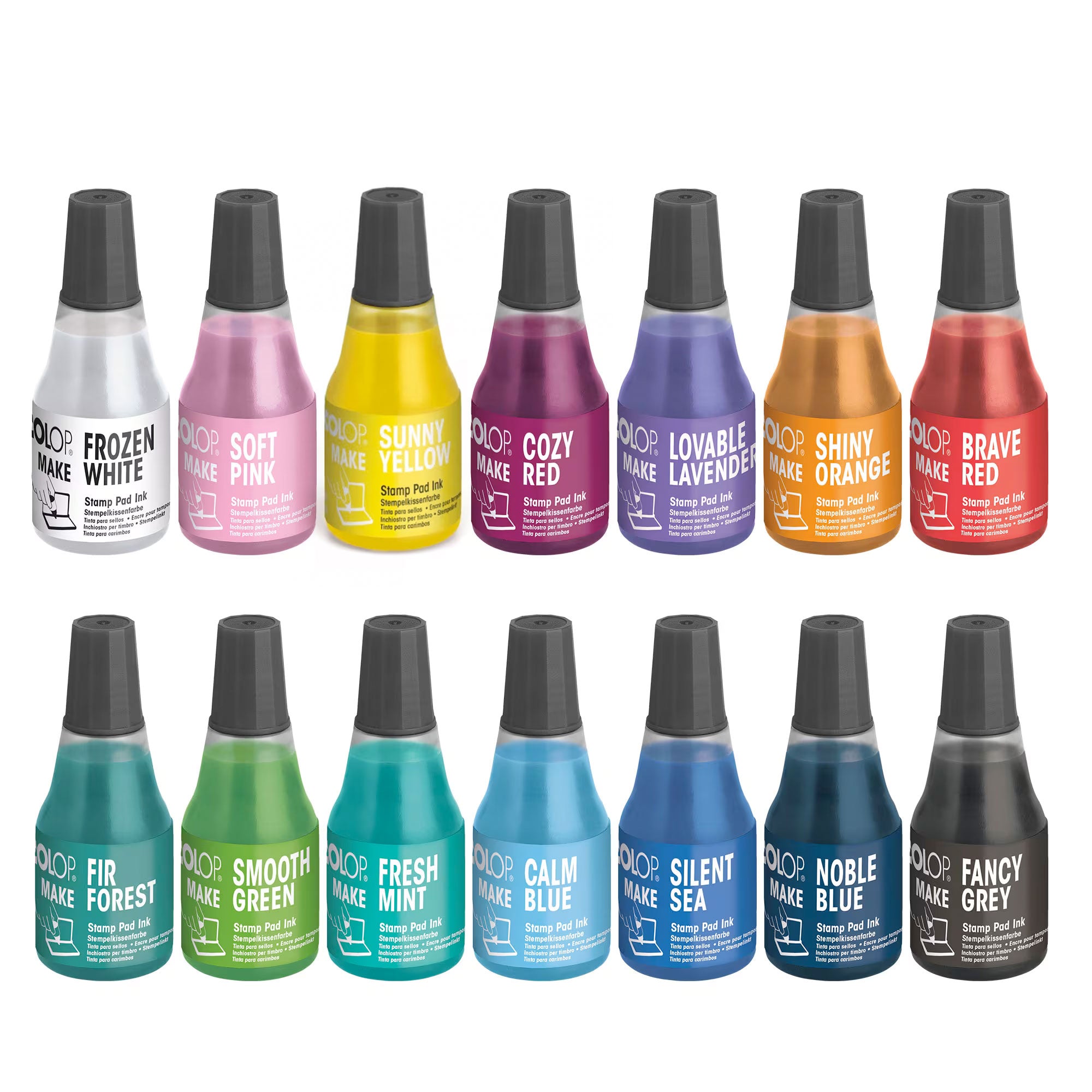 Colop Stempelfarbe MAKE (25 ml) - kinder-druckerei.de