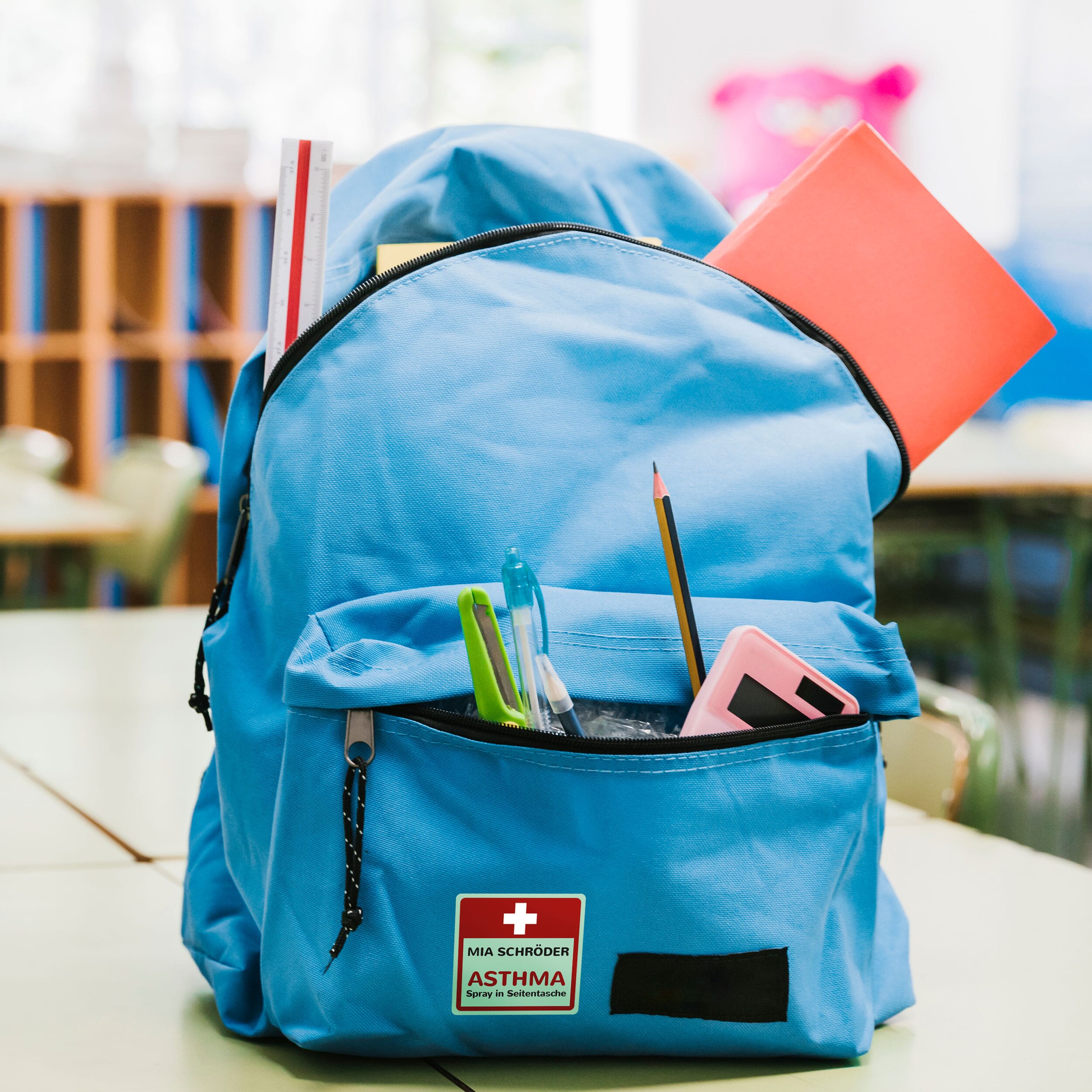 Notfallaufkleber für Kinder (60 Aufkleber - 47x47 mm) - kinder-druckerei.de