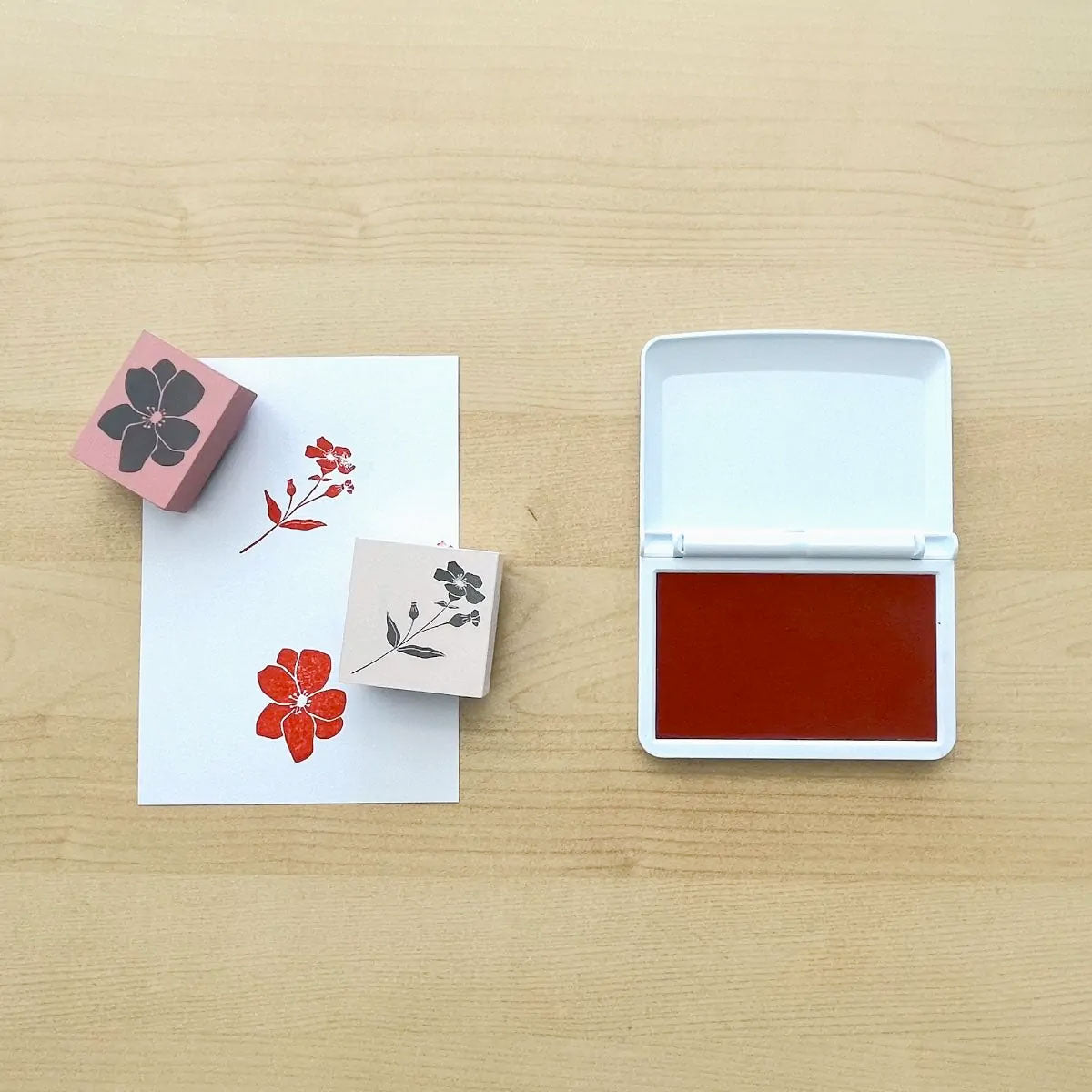 COLOP MAKE Stempelkissen rot (brave red) - kinder-druckerei.de