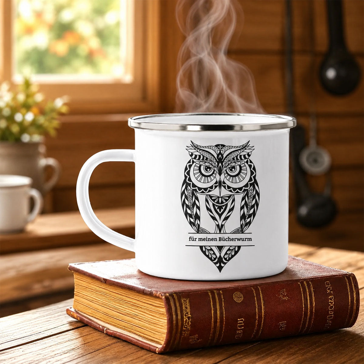 Personalized Enamel Mug
