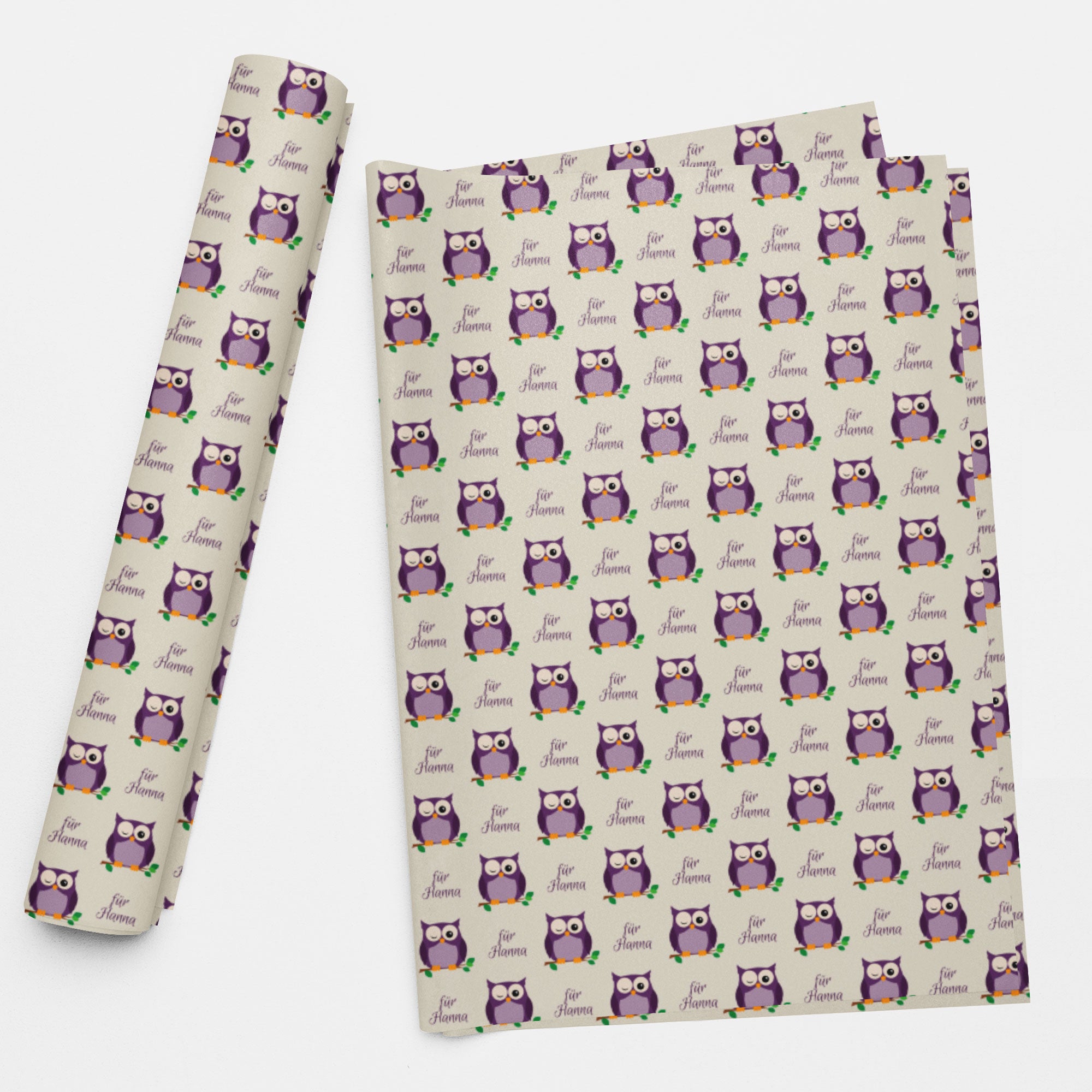 Geschenkpapier für Kinder mit individuellem Druck