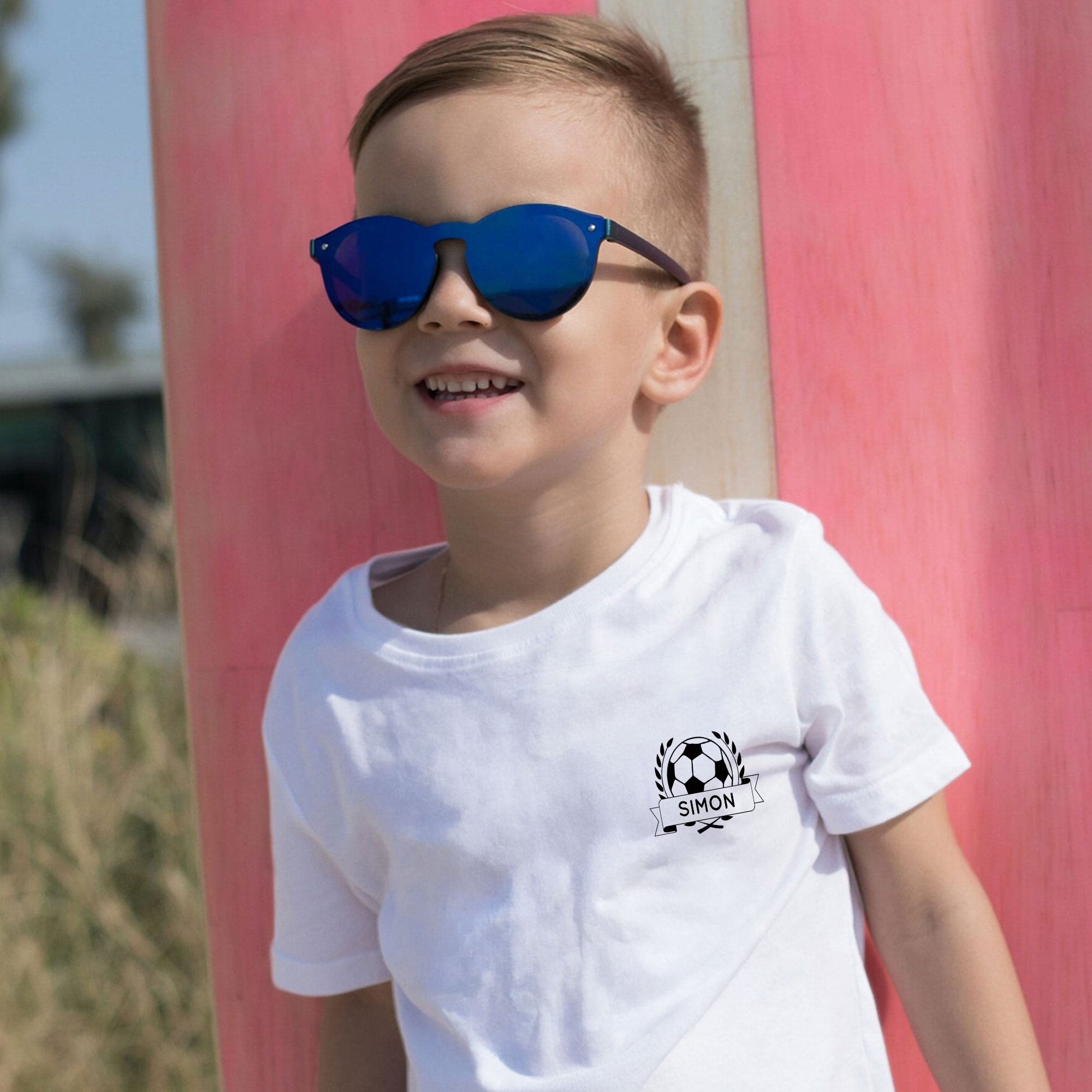 Kinder T-Shirt individuell bedrucken – Vorderseite, Rückseite & Brustdruck