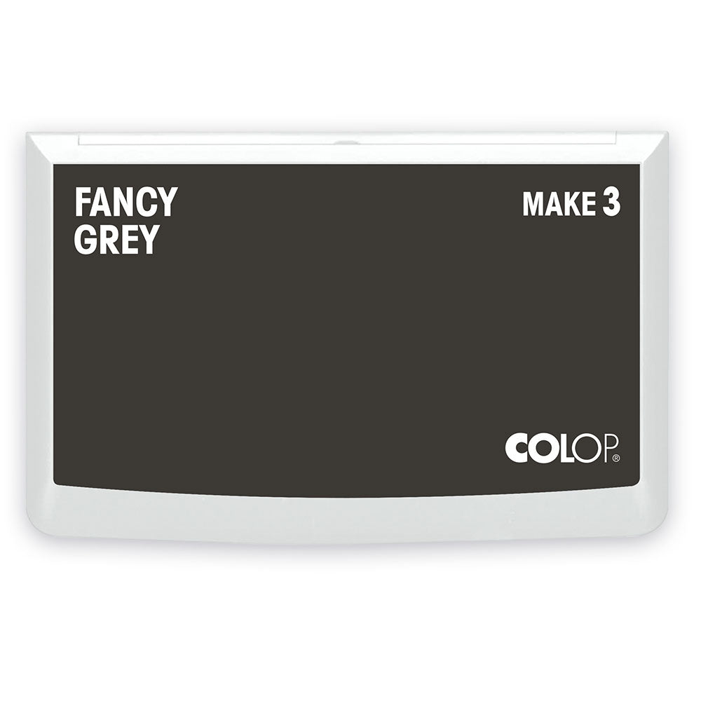 COLOP MAKE Stempelkissen grau (fancy grey) - kinder-druckerei.de