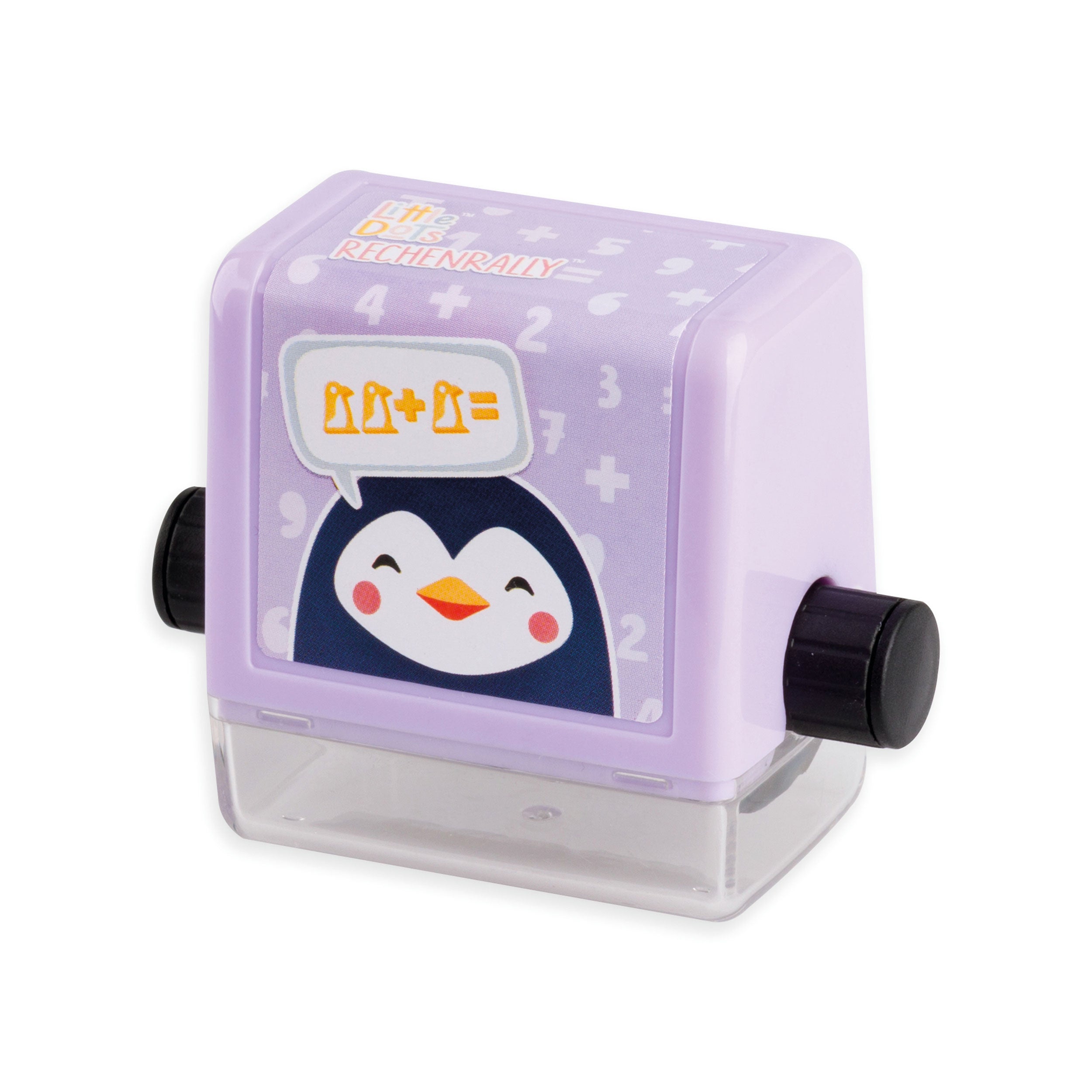 Trodat Little Dots Rechenrally™ Rollstempel Plus Rechnen mit Symbolen - kinder-druckerei.de