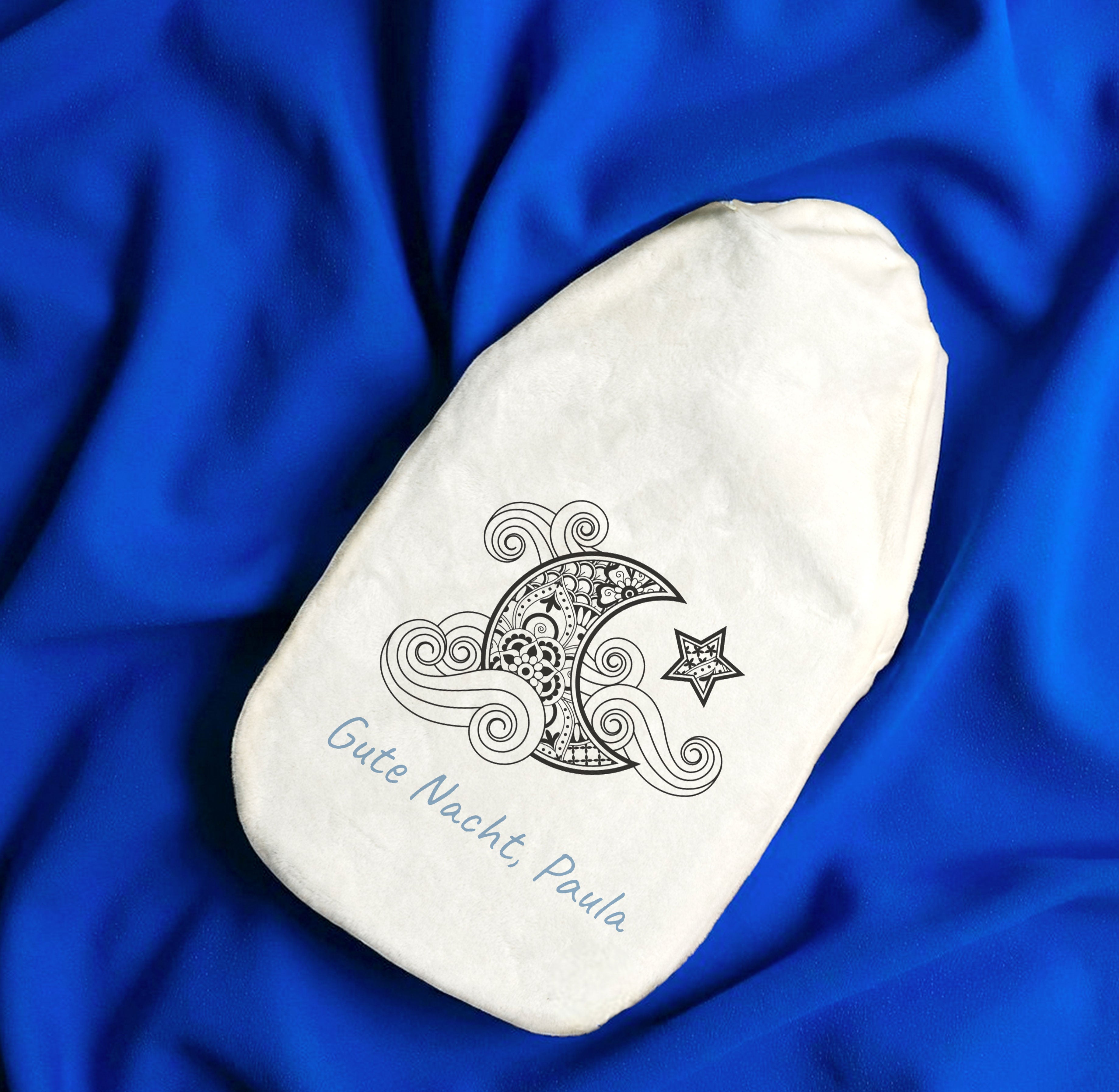 Personalisierte Wärmflasche mit Kindermotiv & Namen - kinder-druckerei.de