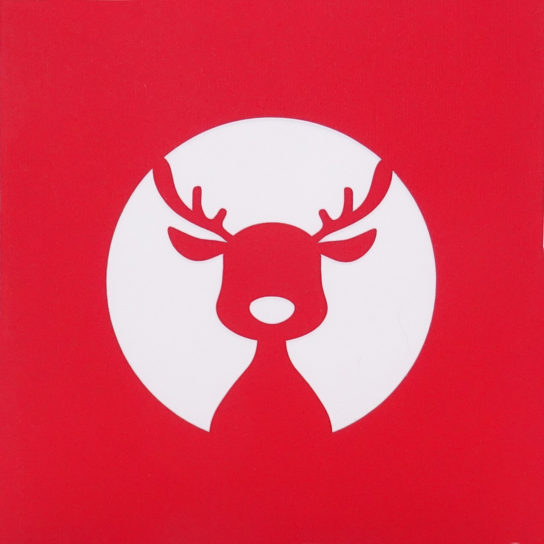 Colognecards Pop-Up Karte Rentier - kinder-druckerei.de