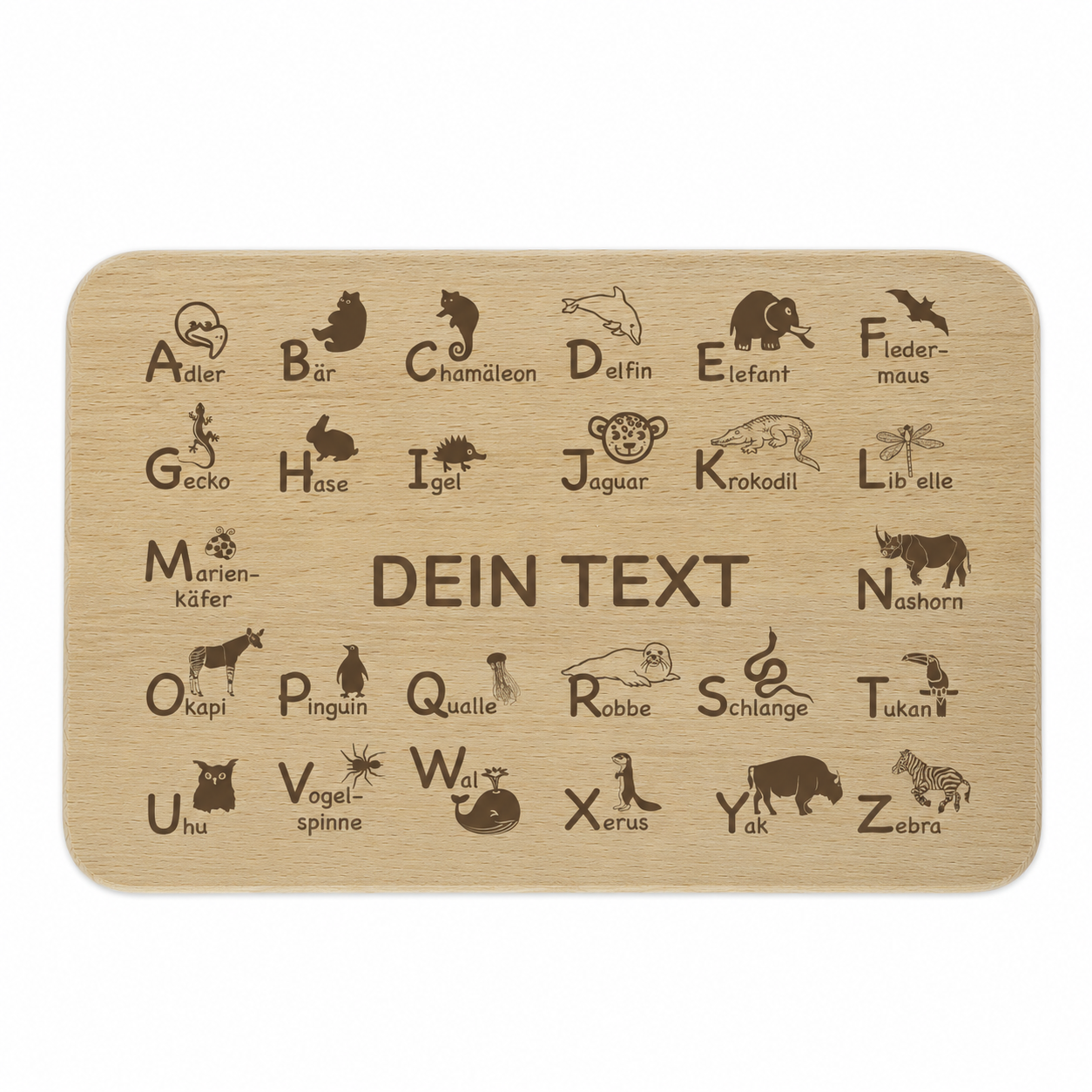 Wooden popsicle sticks, plant labels, craft sticks with custom engraving (10 pieces)