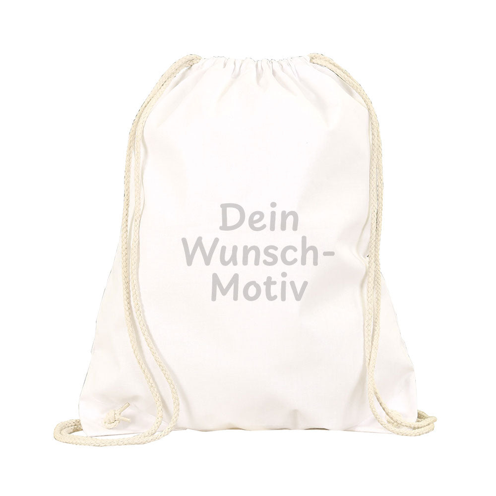 Turnbeutel-Rucksack mit individuellem Druck - kinder-druckerei.de