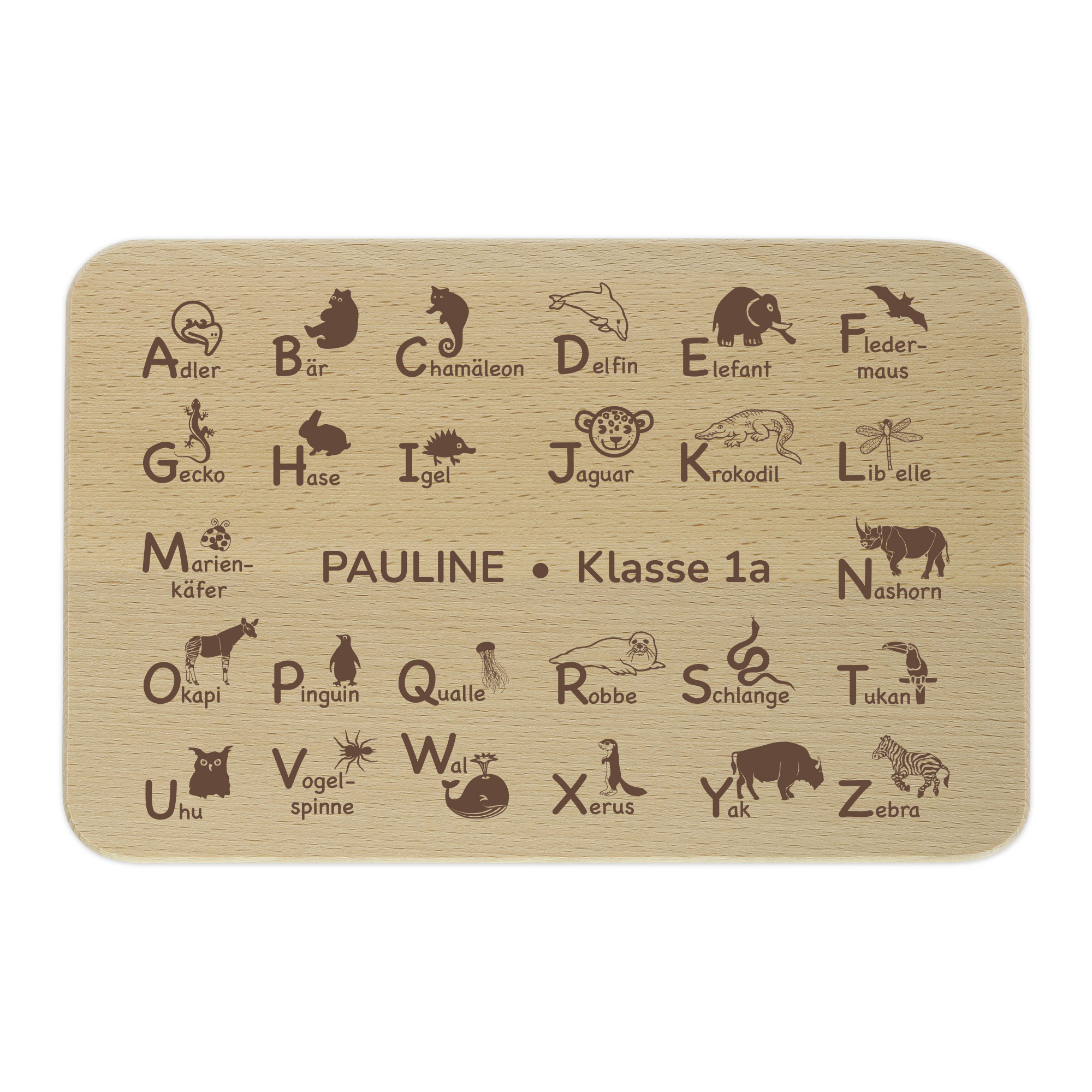 Wooden popsicle sticks, plant labels, craft sticks with custom engraving (10 pieces)
