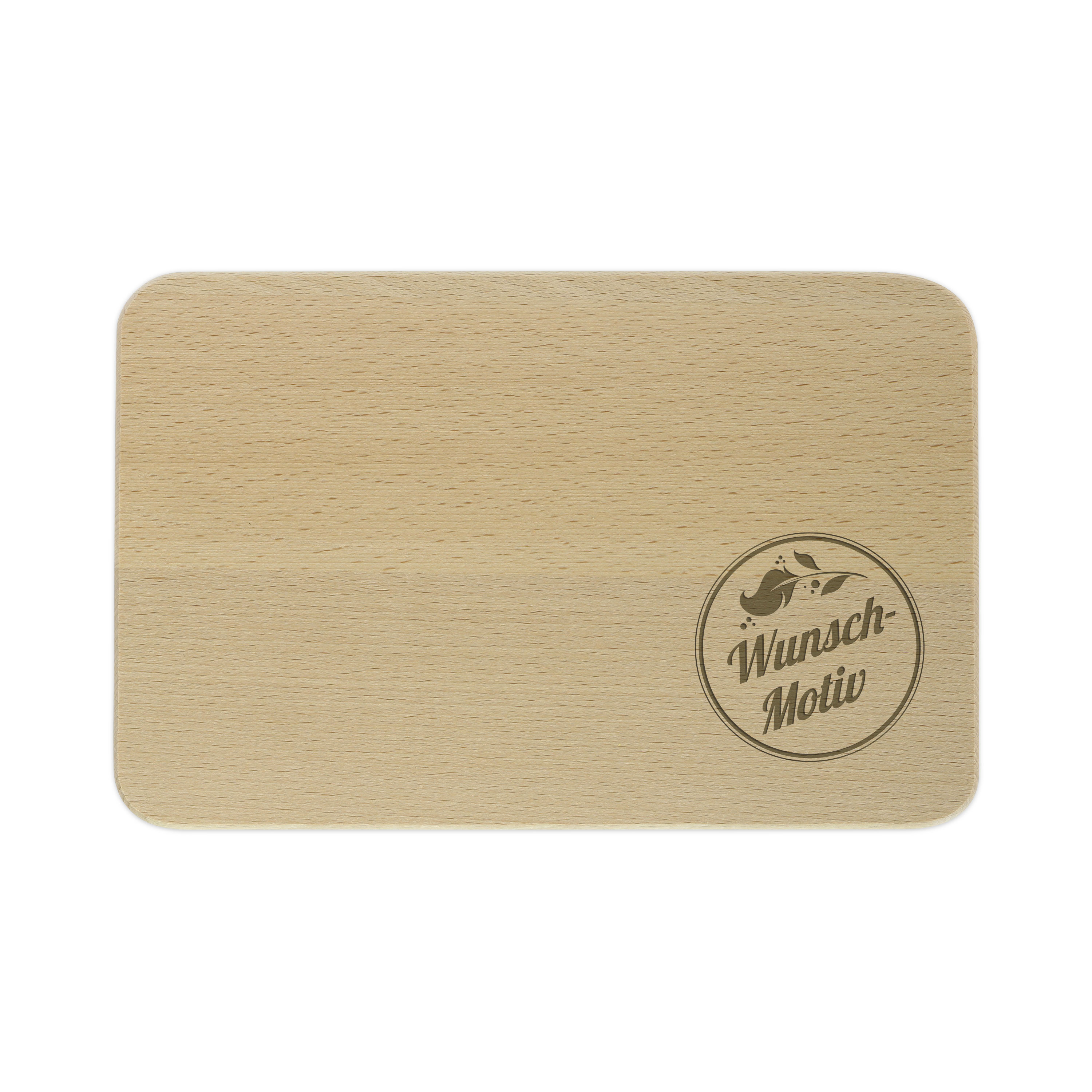 Frühstücksbrettchen mit Gravur – personalisierbar mit Text, Logo oder Foto - kinder-druckerei.de