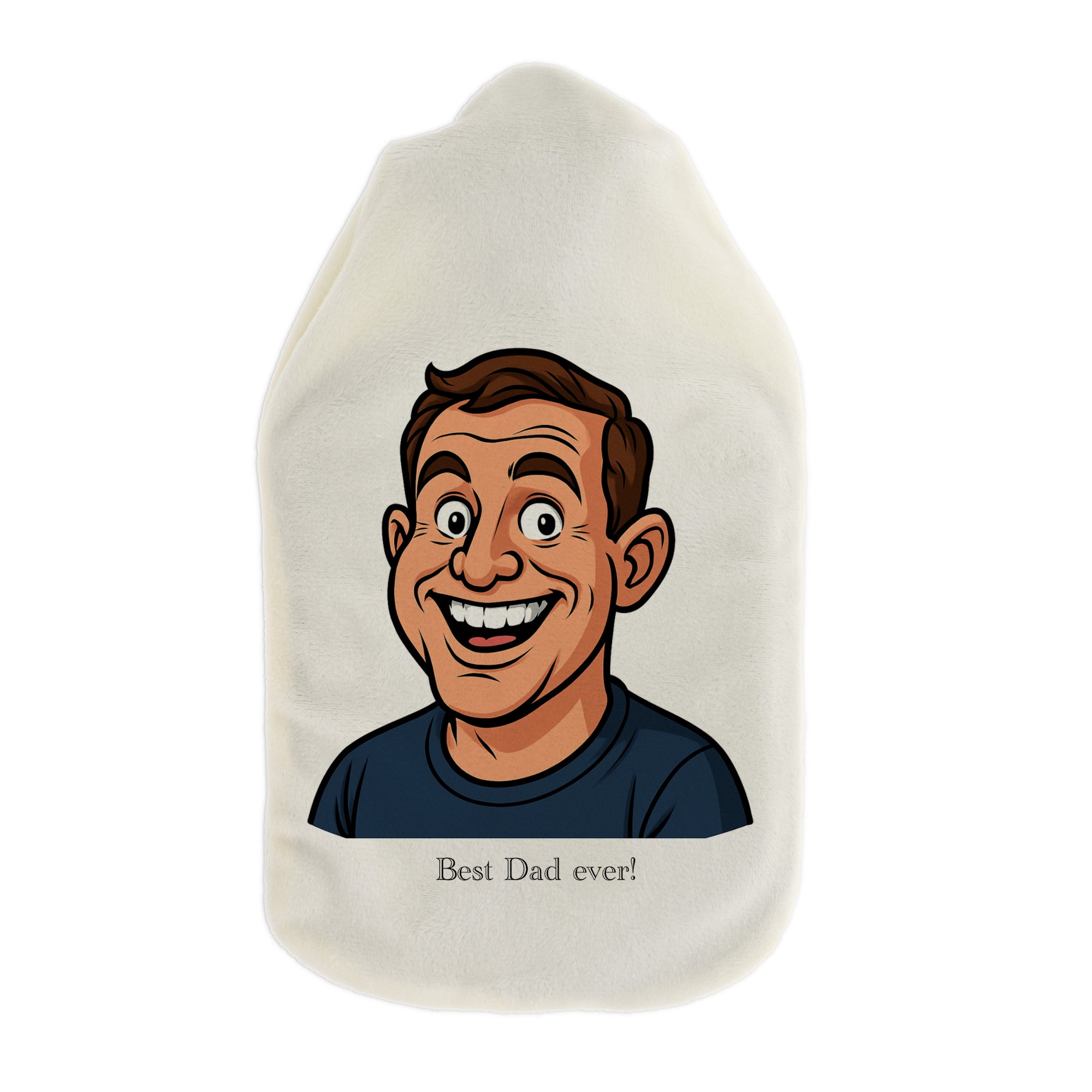 Wärmflasche mit Karikatur & Text - kinder-druckerei.de