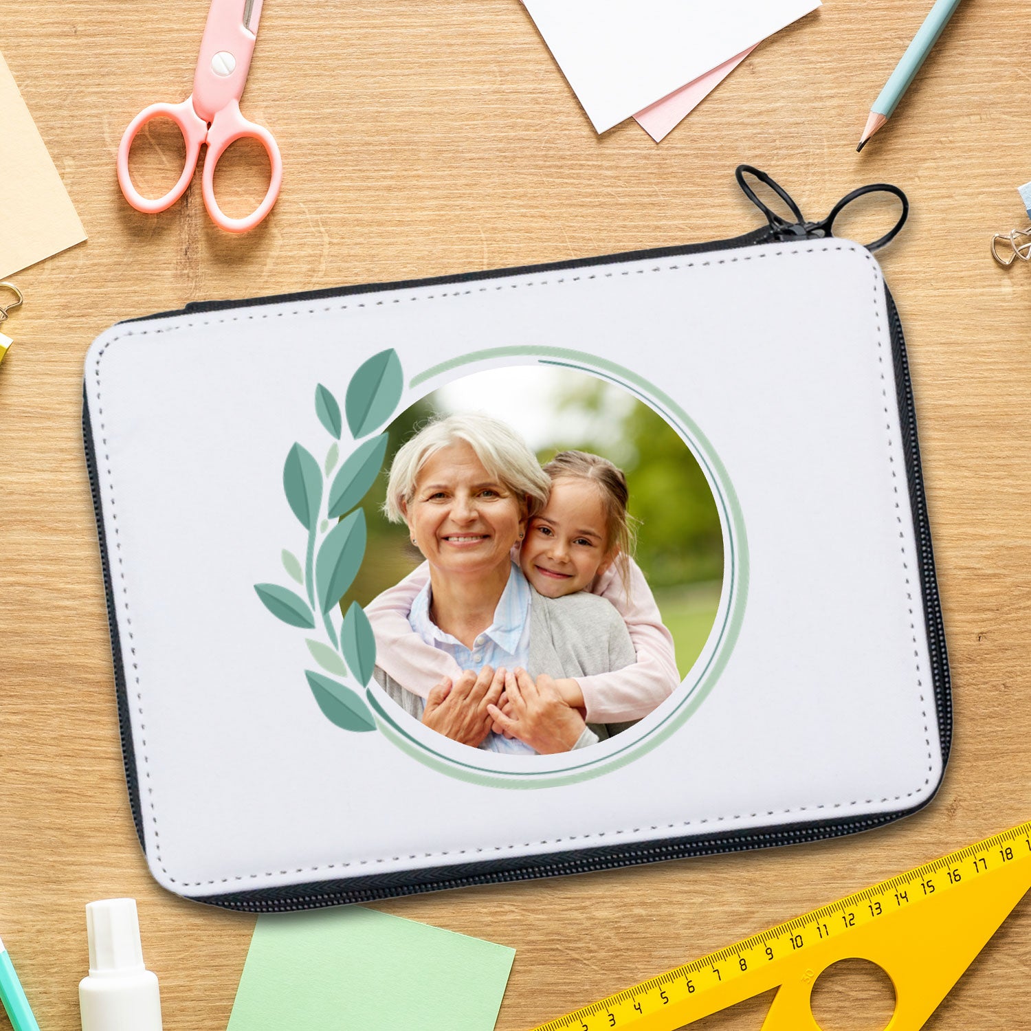 Personalisiertes Federmäppchen mit Wunschmotiv - kinder-druckerei.de