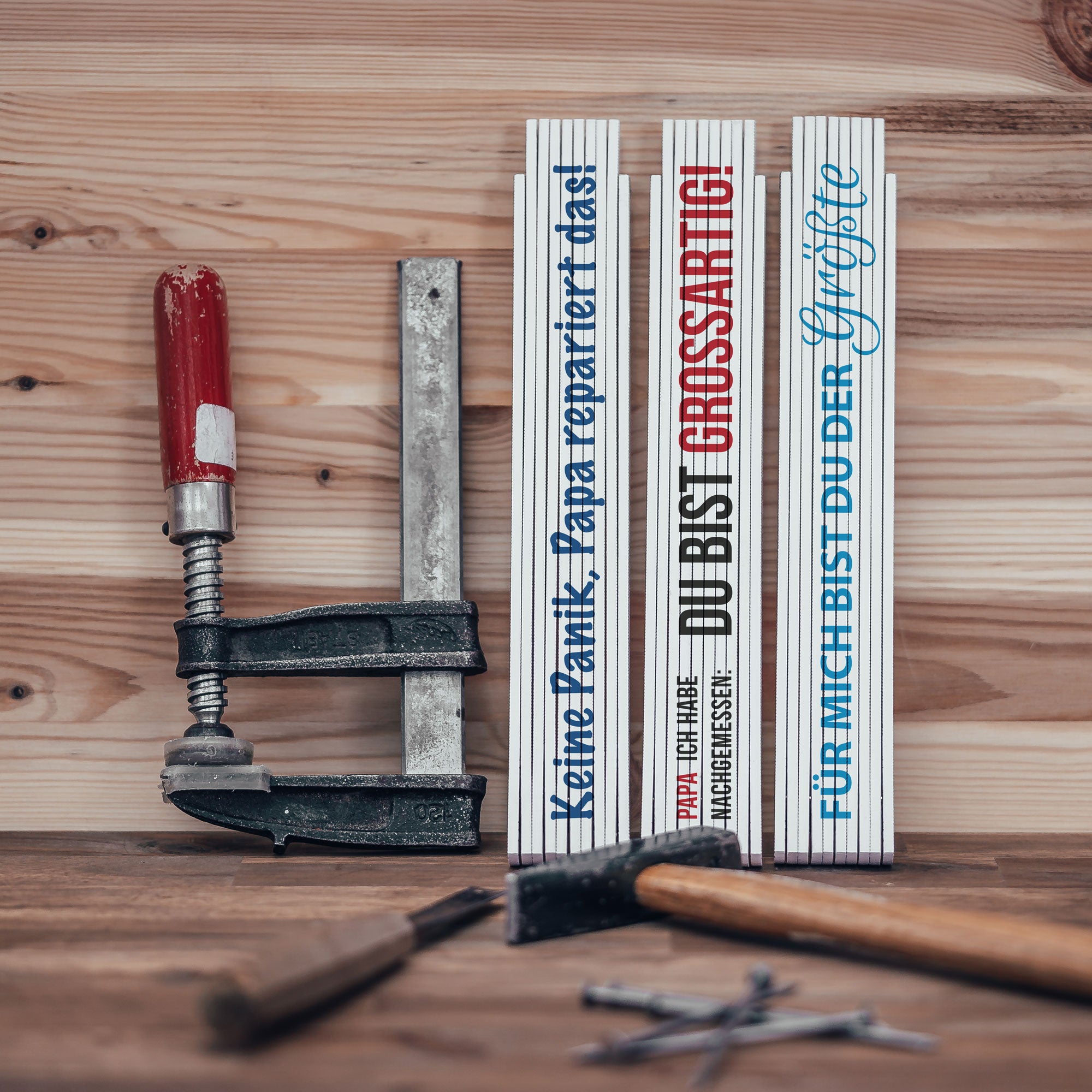 Zollstock / Meterstab für Heimwerker - kinder-druckerei.de