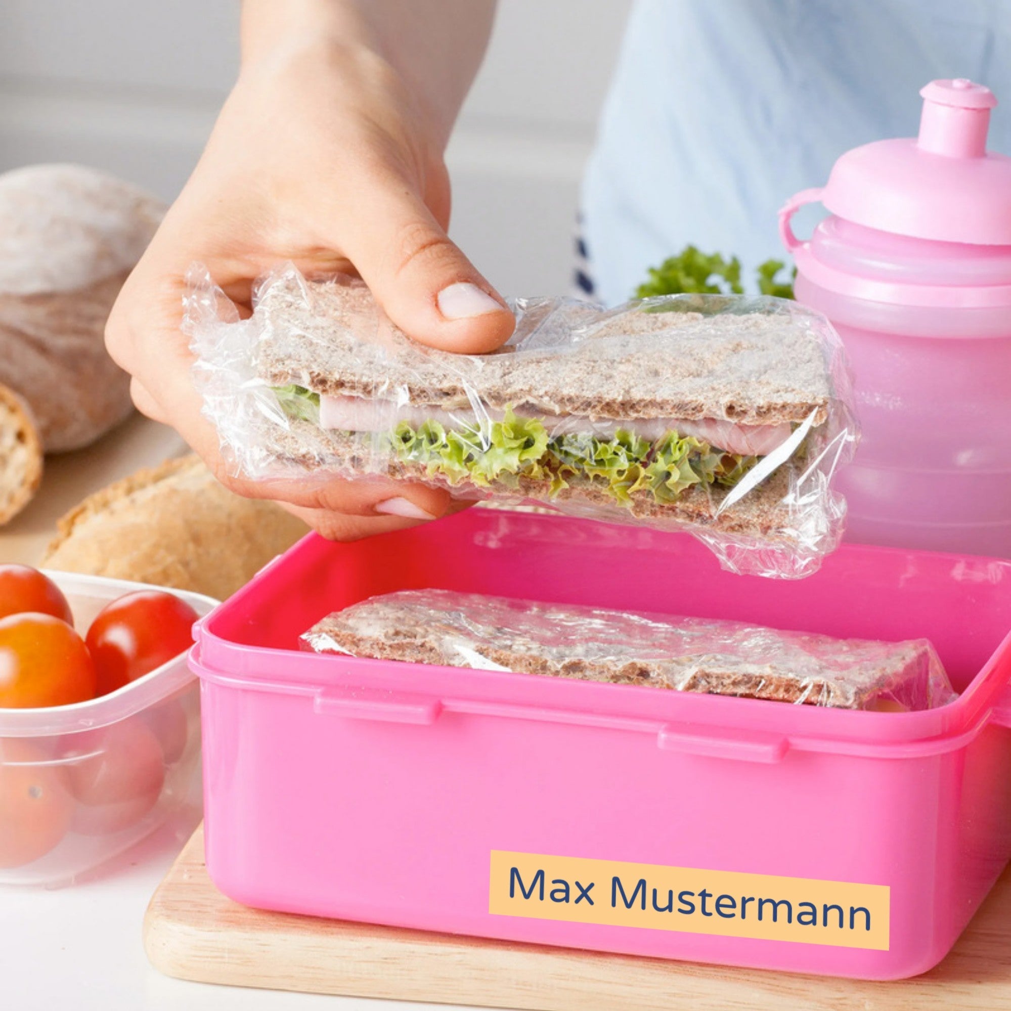 Namensetiketten / Namensaufkleber für Kinder & Senioren (49x8 mm 38 Stück) - kinder-druckerei.de