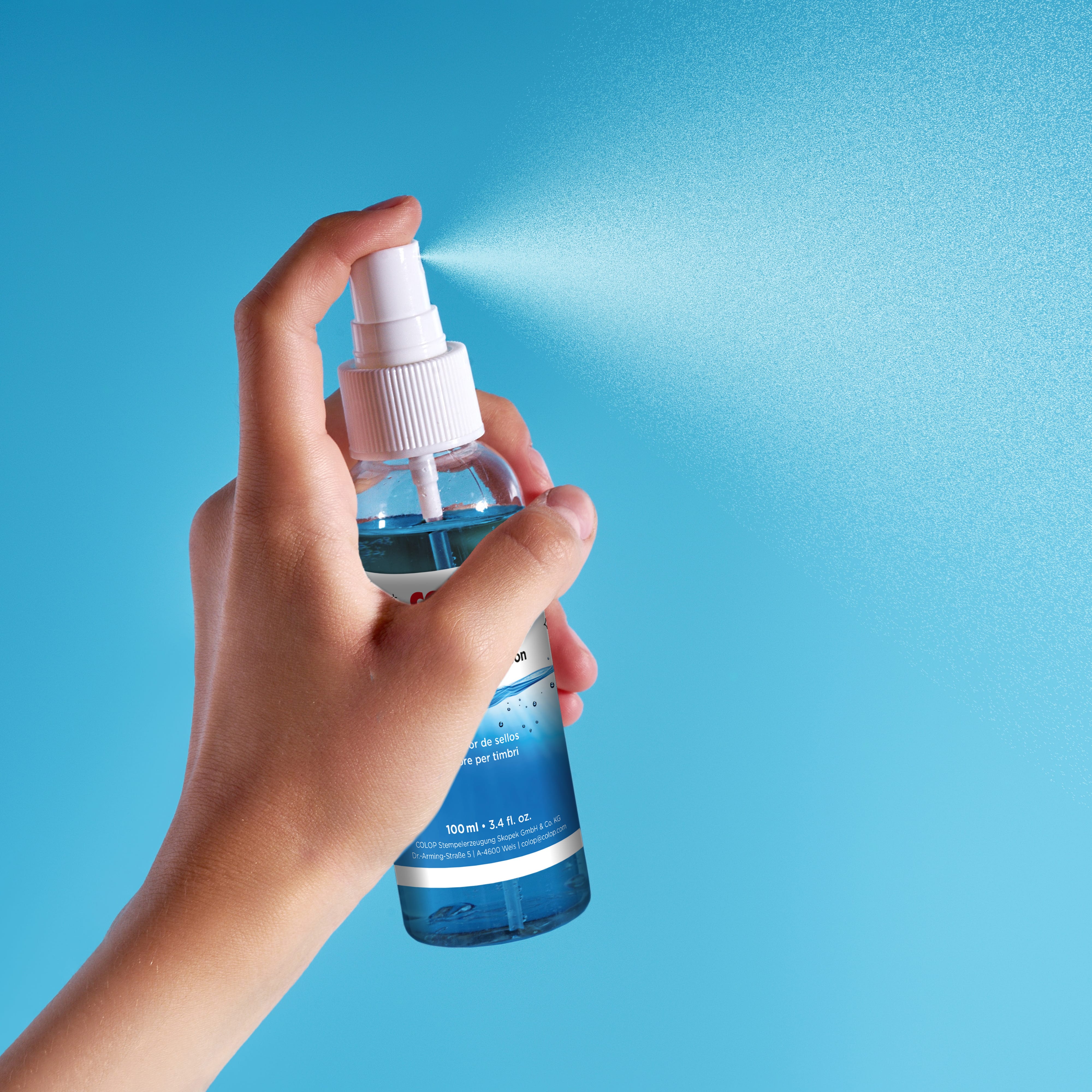 Colop Stempelreiniger / Stamp Cleaner (100 ml) - kinder-druckerei.de