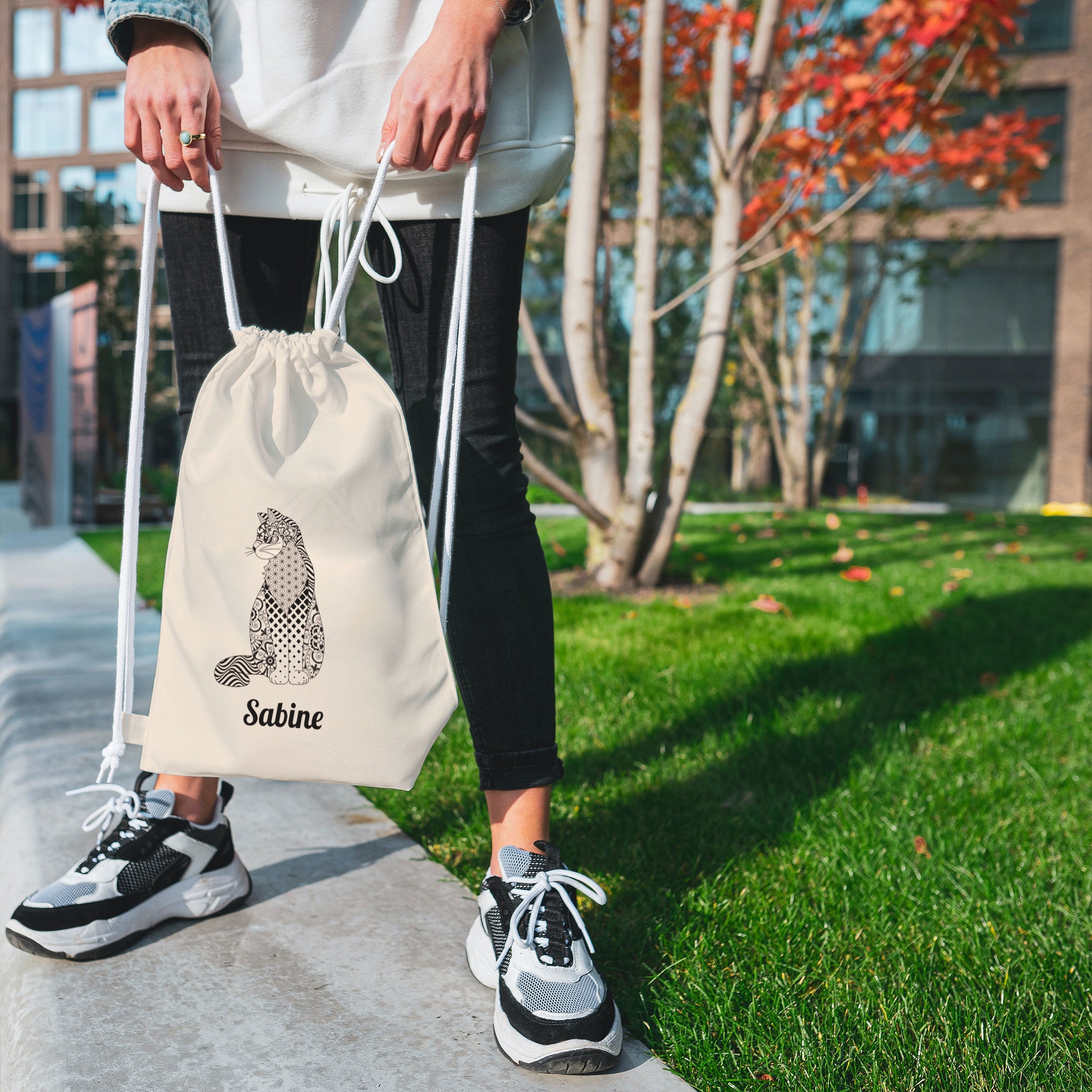 Turnbeutel-Rucksack mit individuellem Druck - kinder-druckerei.de