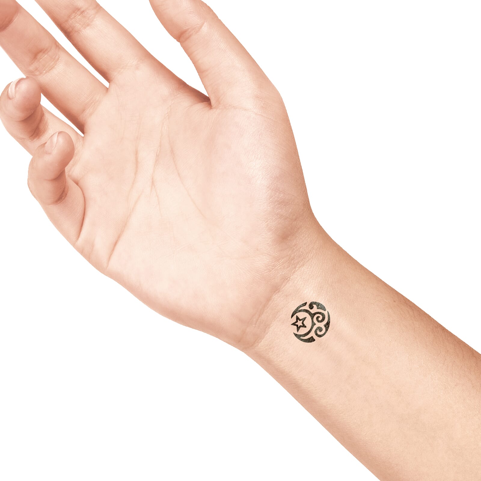 LaDot Stein "Mond" (1,5 x 1,5 cm) - Temporärer Tattoo Stempel
