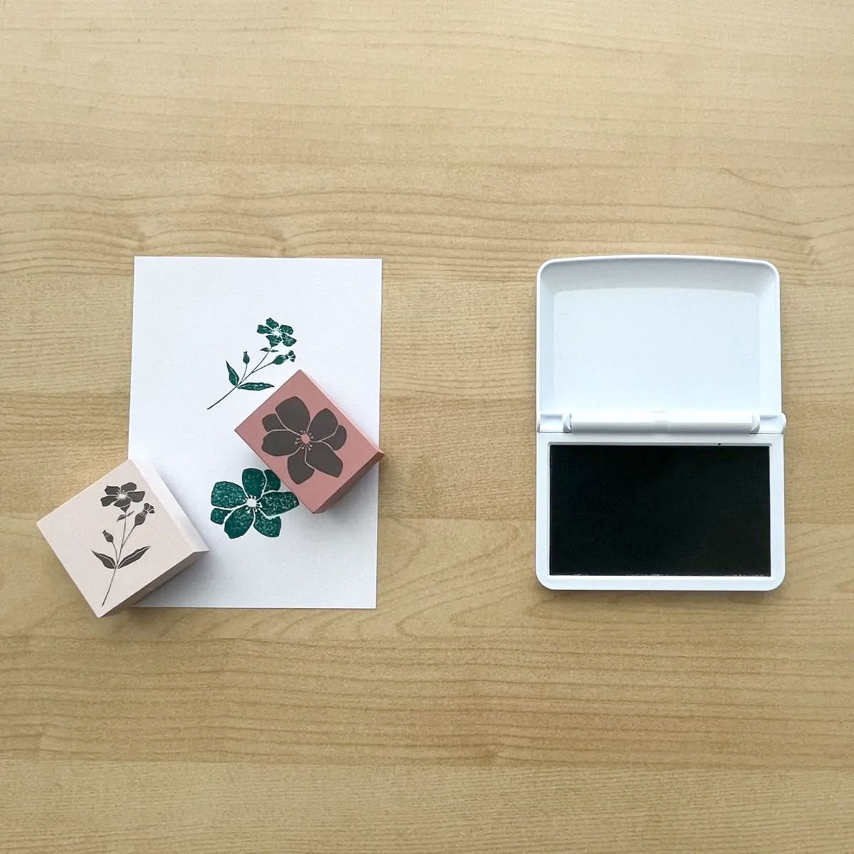 COLOP MAKE Stempelkissen dunkelgrün (fir forest) - kinder-druckerei.de