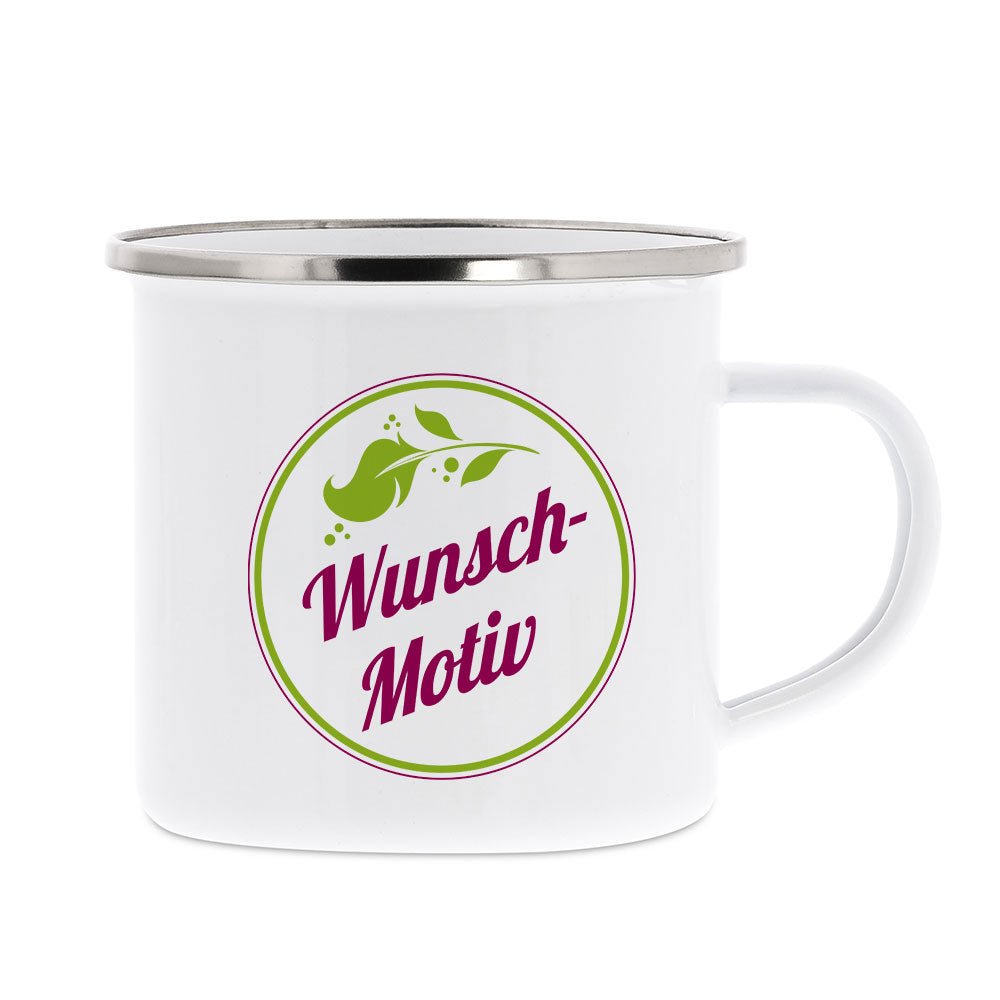 Personalized Enamel Mug