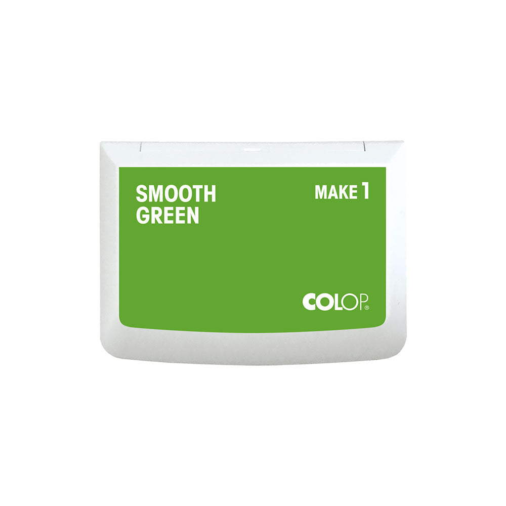 COLOP MAKE Stempelkissen grün (smooth green) - kinder-druckerei.de