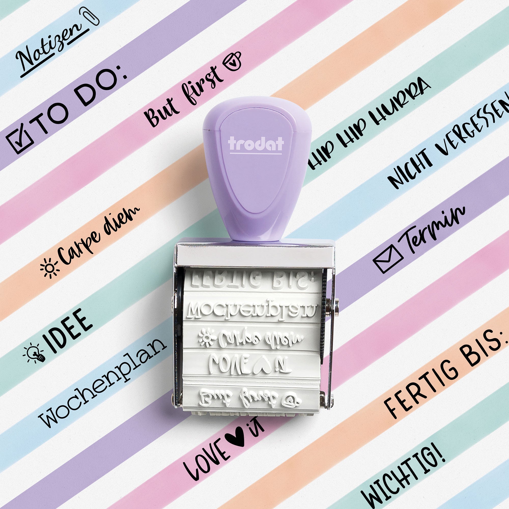 TRODAT Creative Mini Stempel - kinder-druckerei.de