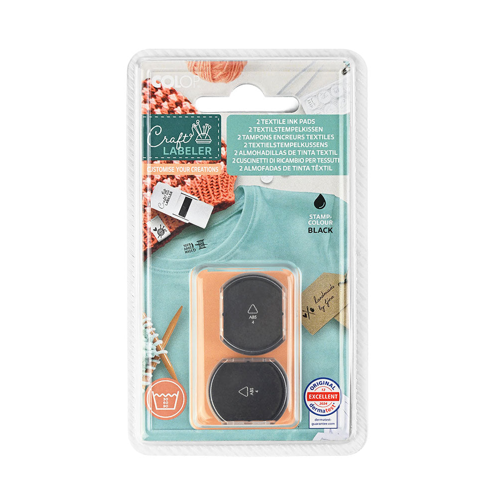 Ersatzkissen für Colop Craft Labeler R17 — 2er-Set – kinder-druckerei.de