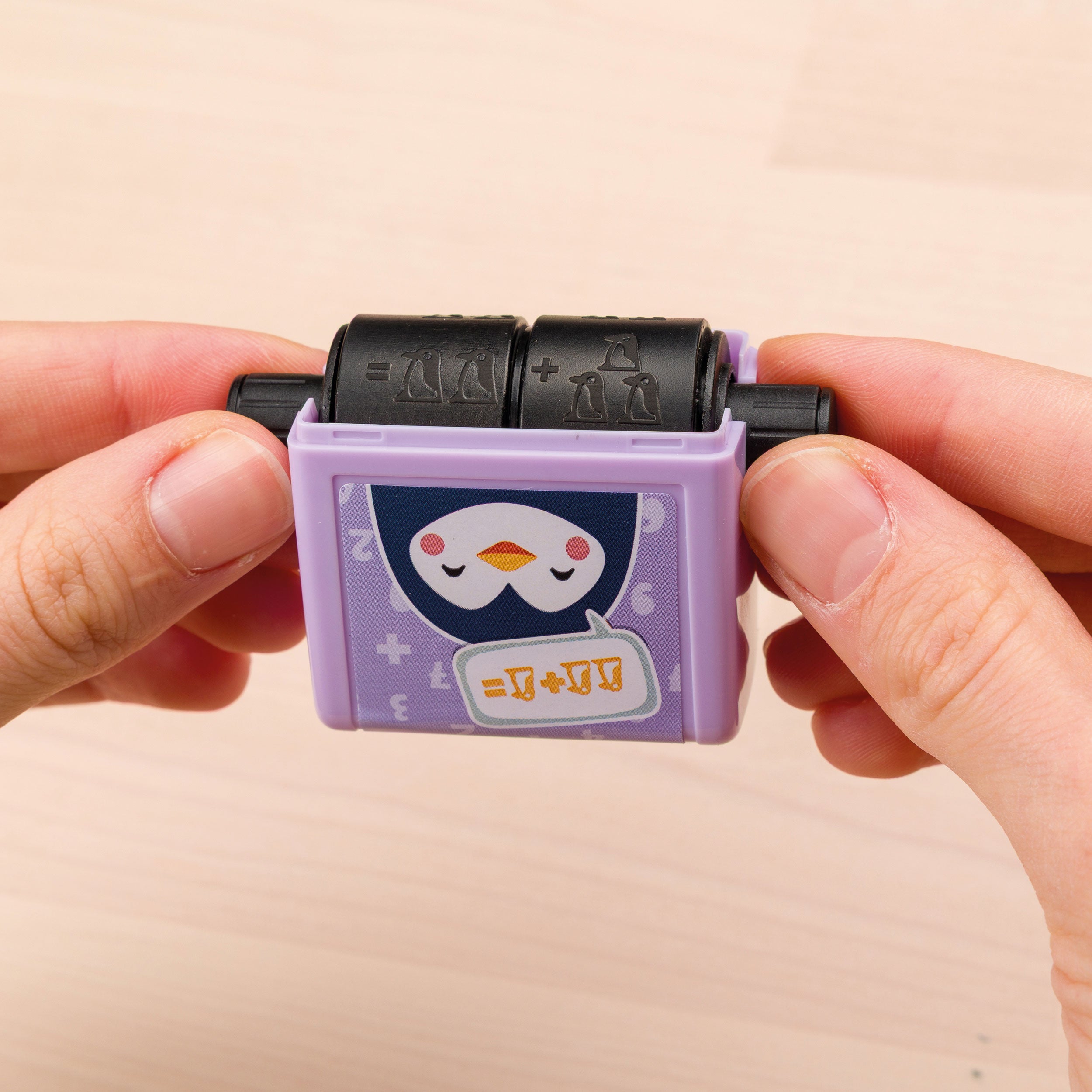 Trodat Little Dots Rechenrally™ Rollstempel Plus Rechnen mit Symbolen - kinder-druckerei.de