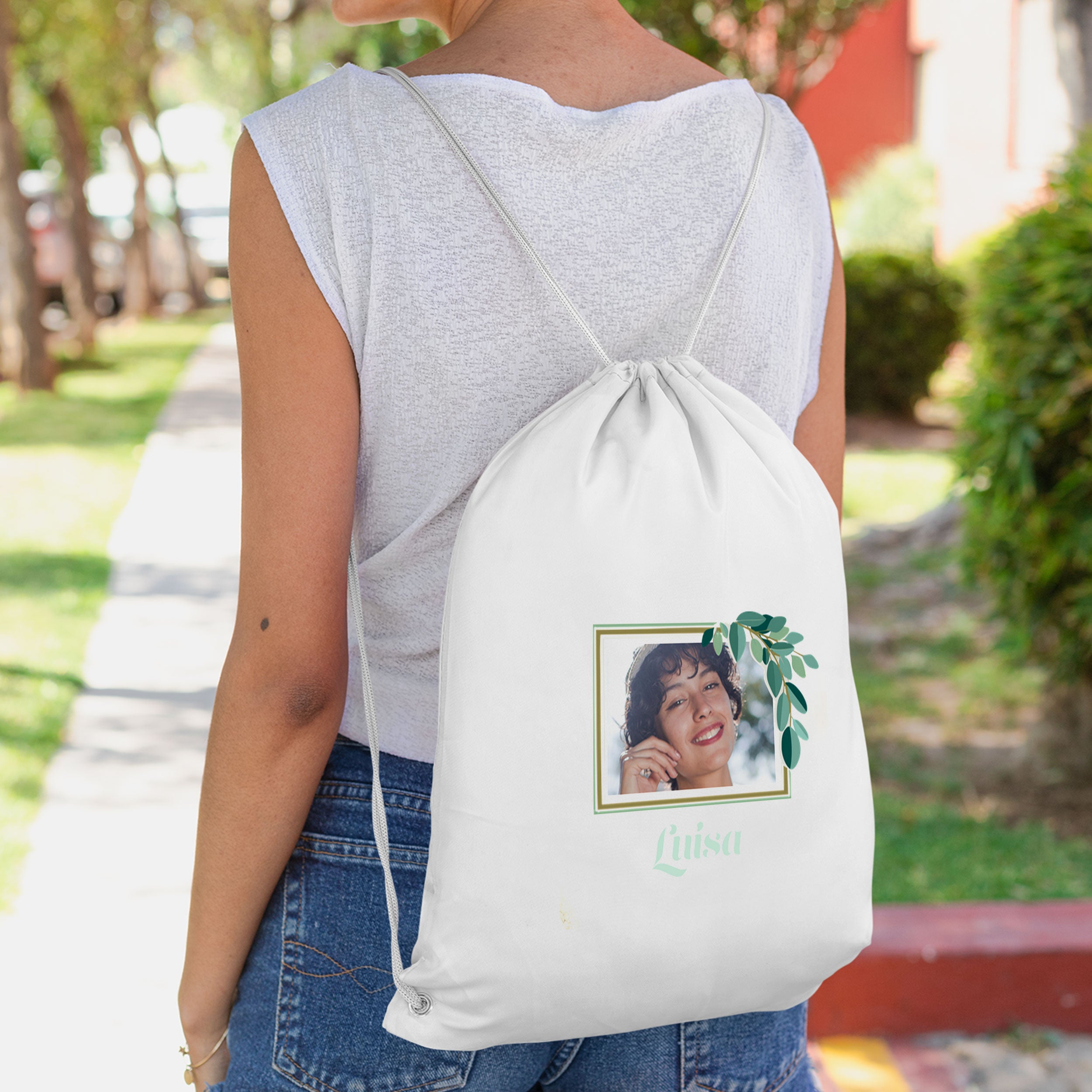 Turnbeutel-Rucksack mit individuellem Druck - kinder-druckerei.de